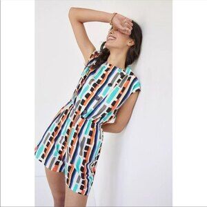 Anthropologie Corey Lynn Calter Striped Romper Jumpsuit (NWT)